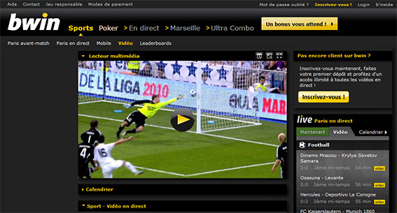 bwin direct video