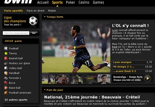 parier sur bwin