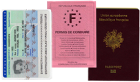 validation rib carte identité passport