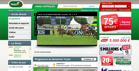 site pmu
