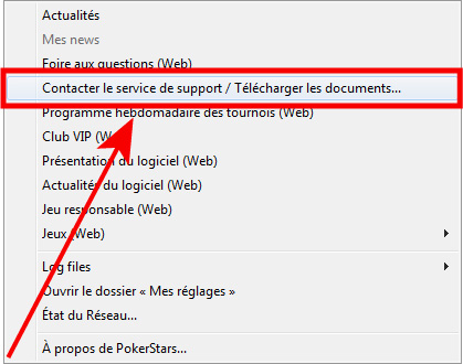 contacter pokerstars