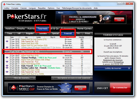 Casino Freeroll Pokerstars