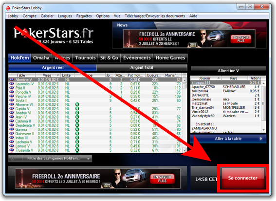 inscription pokerstars