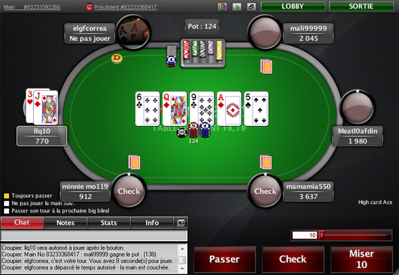 texas hold'em pokerstars