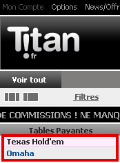 jeux titan poker