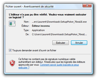 s’inscrire Titan Poker