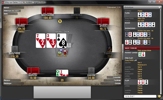 table winamax