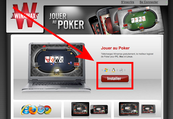 installer winamax poker