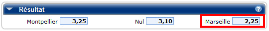 pronostic Betclic