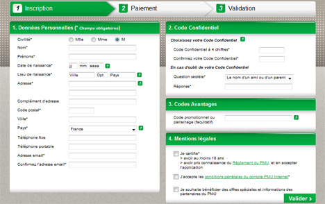 compte pmu