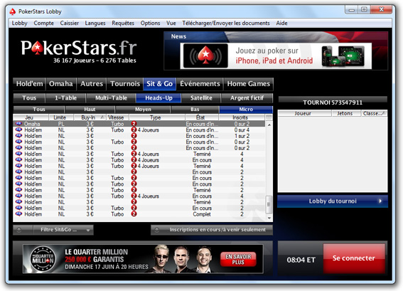 lobby pokerstars