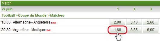 parier sur unibet